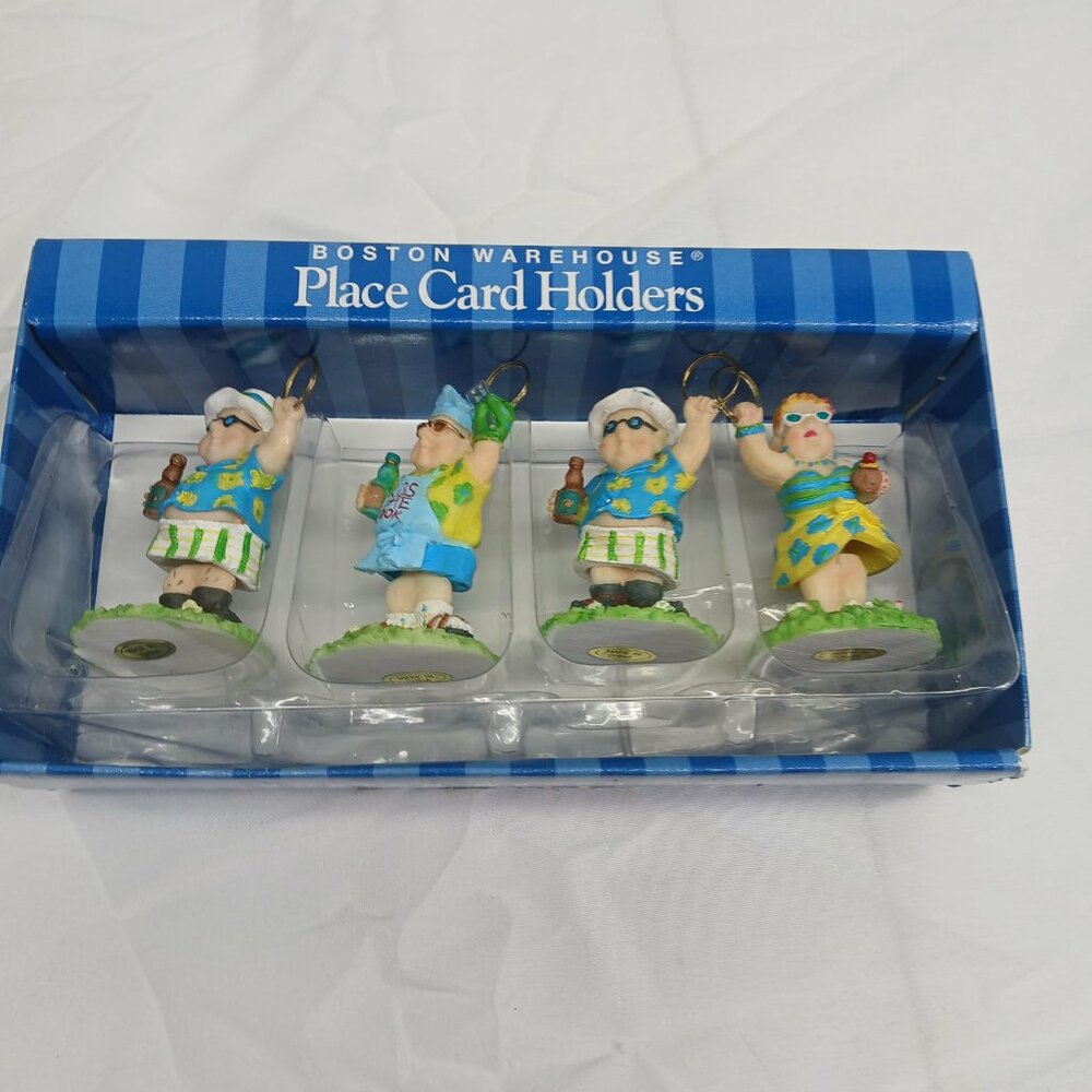 Boston Warehouse Funny Place Card Holder Set - Picture 6 of 15
